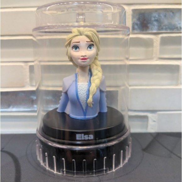 PODZ ELSA FROZEN TOPPER JUICE BOTTLE COLLECTIBLE STACKABLE FIGURINE - Picture 4 of 5